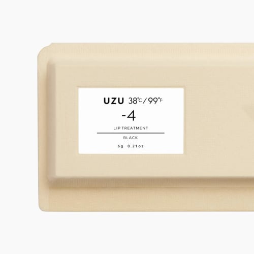 UZU Von flowfushi 38c / 99f Lippenbehandlung -4 schwarz Lippenpflege schöne Haut Bakterien feuchtigkeitsspendend parfümfrei hypoallergen