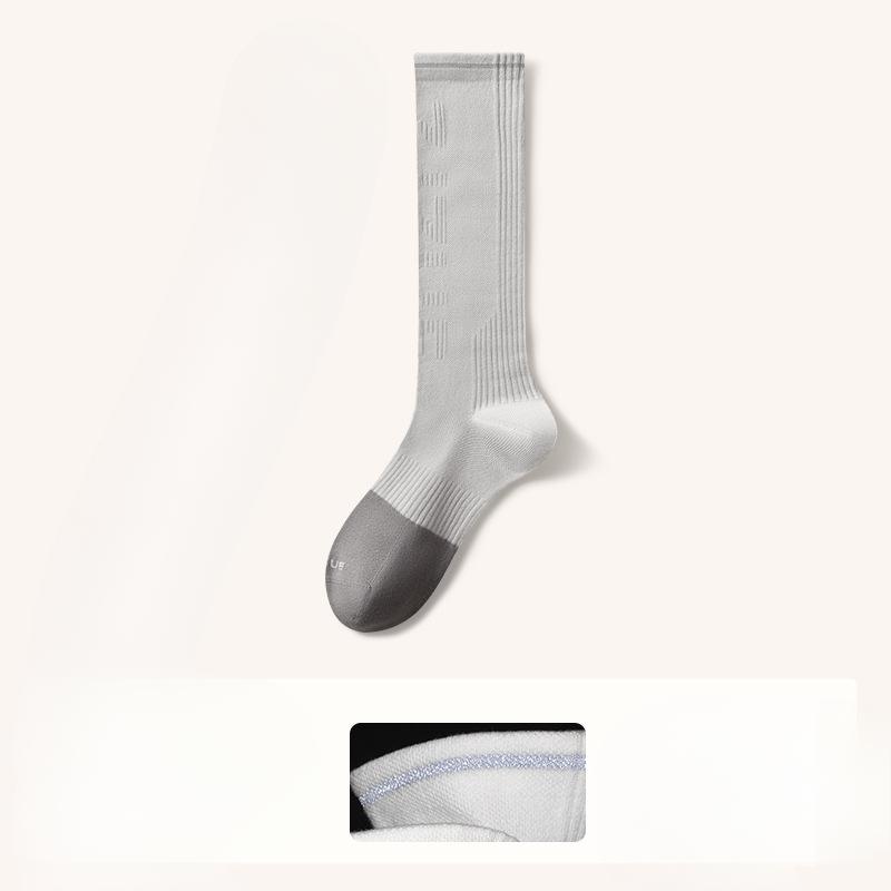 Female Spring and Autumn Sports Riding Running Jump Rope Thin Leg Long Leg Socks