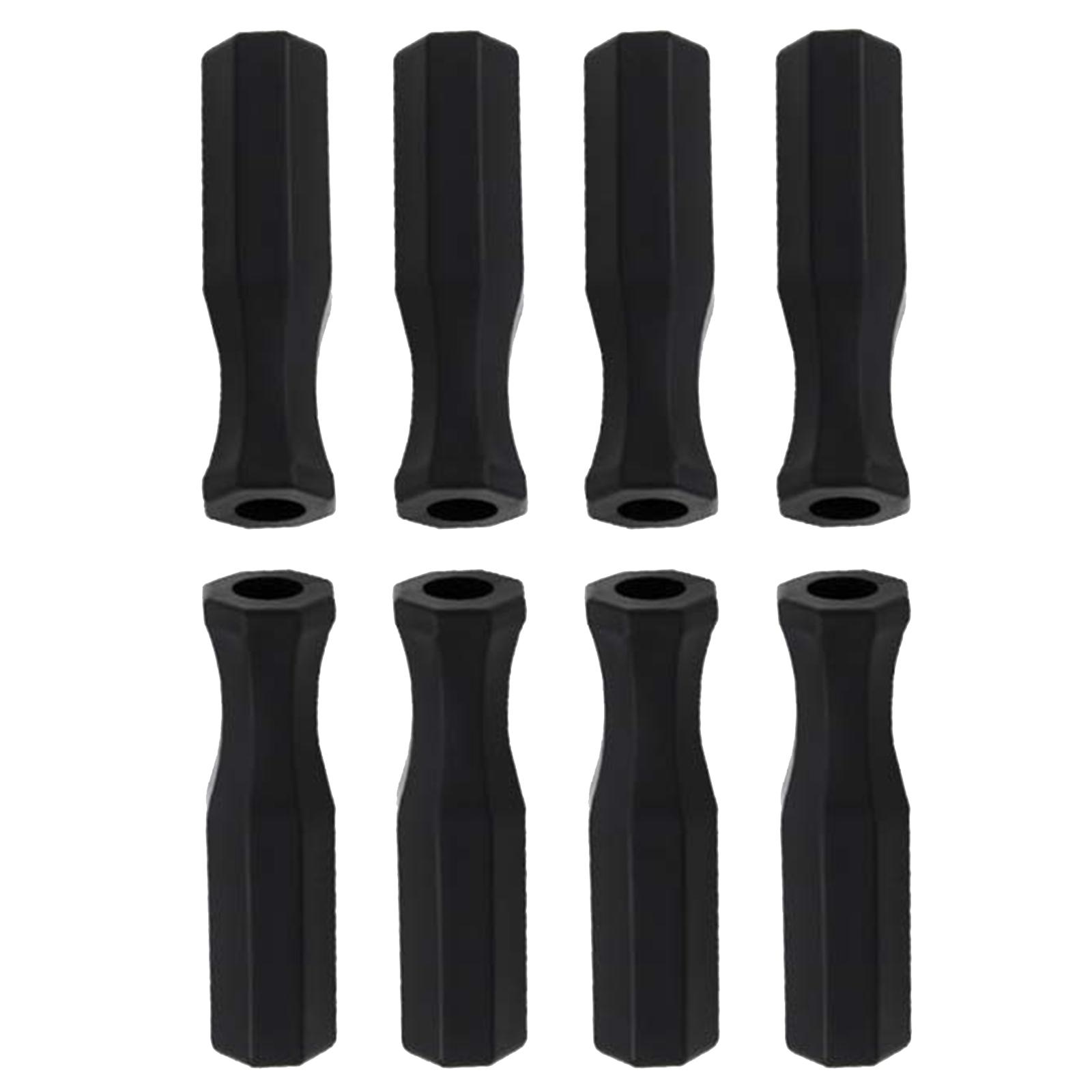 

8 штук Накладки на ручки для настольного футбола, сменные колпачки для концов стержней, накладки для настольного футбола, запчасти для настольного футбола, ремонт стола, столешница