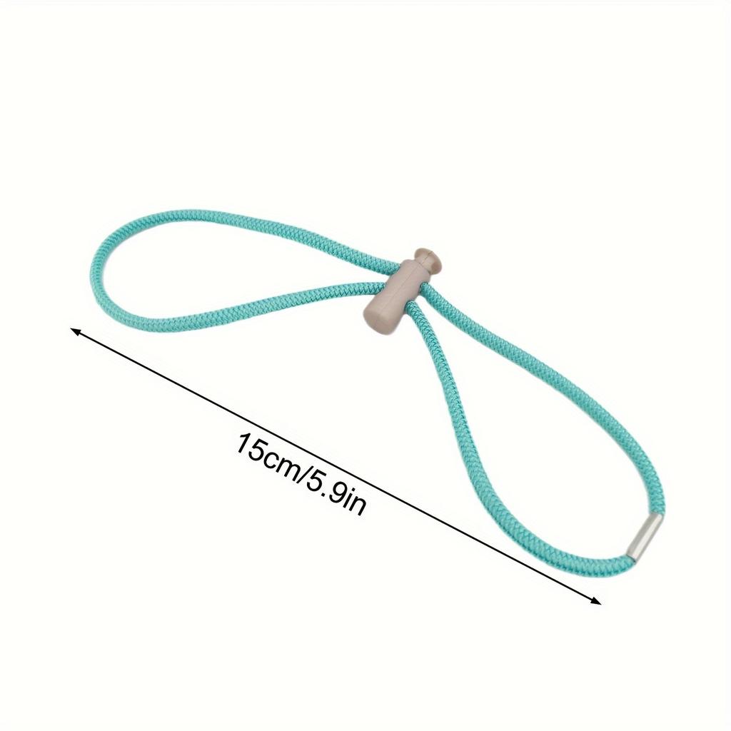 2 ks Měkké Nastavitelné Elastické Sportovní Pásky Jednoduchý Styl Gumička do Vlasů Elastický Držák na Ohon Gumičky do Vlasů Vlasové Doplňky