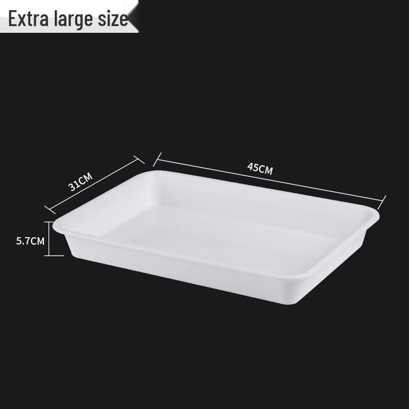 Plastic Thickened Plate for Cold Dishes, Braised Food, Hot Pot Skewers, and Vegetable Display