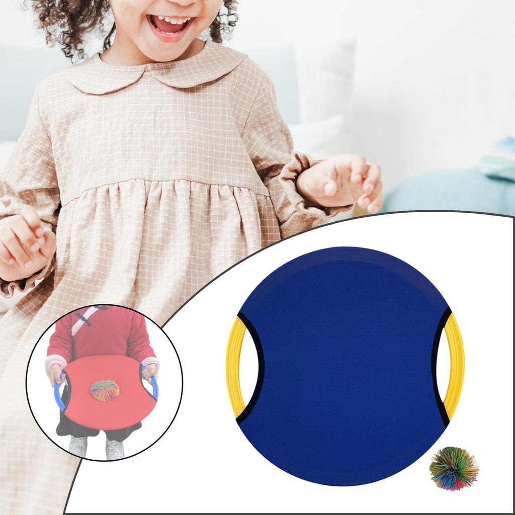 Trampoline Paddles Disc, Trampoline Paddle Ball Set with 1 Bouncy Paddle & 1 Ball