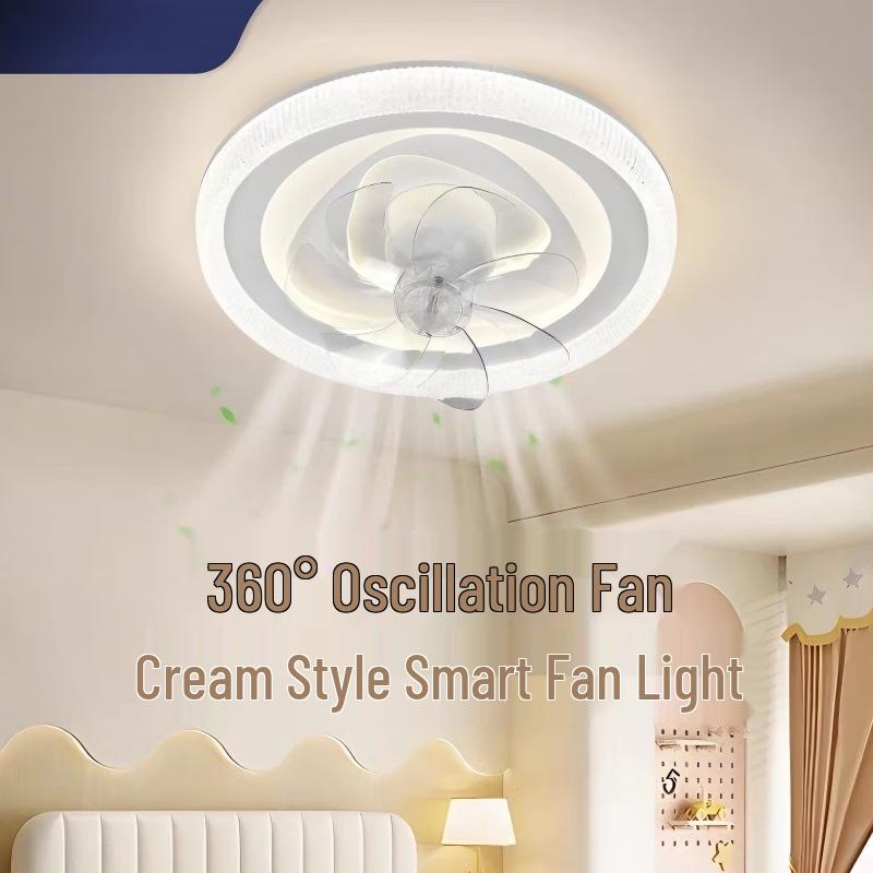 Dream Bubble Rotating Ceiling Fan Light