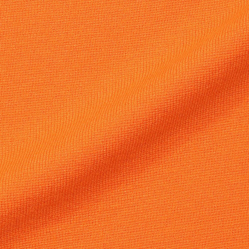 MALBON GOLF Women'S Double Knit Mix Texture Pullover Orange (Woman)