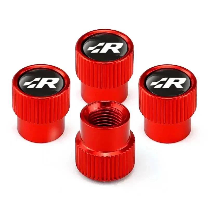 2026 Nuovo Per VOLKSWAGEN VW 4pz Tappi Stelo Valvola Pneumatico Ruota Auto per Volkswagen Golf GTI Passat Jetta Touareg Tiguan Polo Bora Sci