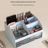 Plastic Desktop Organizer Rack Stationery Sundries Storage Box with Transparent Drawers