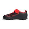 Adidas Predator 24 Club Pu Synthetic Leather Comfortable Lightweight Low Top Kids Soccer Shoes Kids Soccer Shoes Black IG5439