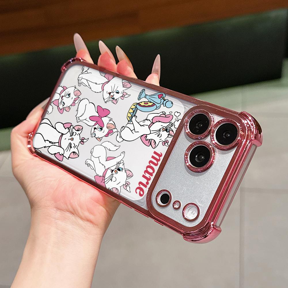 Θήκη Κινητού Aristocats M-Maries Cat για Google Pixel 10 9 9A 8 8A 7 7A Pro XL 5G Αντι-πτώση Διαφανές Μαλακό Κάλυμμα