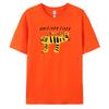 Tiger T-Shirt with Harajuku Style, Short Sleeves and 100% Cotton Fabric for Fashionable Look