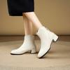 Autumn Winter  Pointed Comfortable Work Women'S Boots Fashionable New Style Thick Heel Elegant Anti Slip Riding Boots