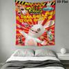 Rabbids Invasion Bliss Wall Hanging Printed Fabric Blanket Decorative Tapestries for Bedroom Living Room Home Decor