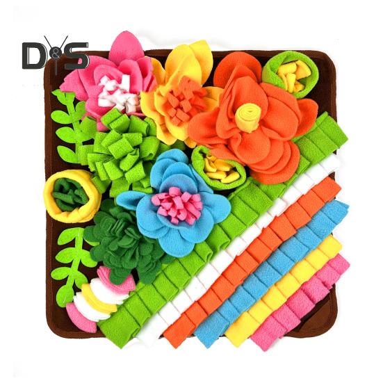Dog Snuffle Mat Interactive Dog Puzzle Toy Dog Slow Feeder Treat Mat Dog Feeding Pad Licking Mat Pet Snuffling Mat