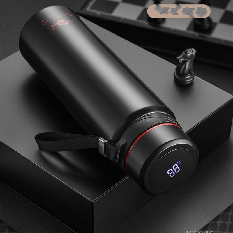 Large Capacity 304 Stainless Steel Vacuum Flask Thermal Bottle for Water,Coffee,With Optional LED, Portable and Ideal,Dropship