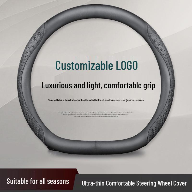 Ideal One Steering Wheel Cover L7/L8/L9/Mega: All-Season Ultra-Thin Handle & Card Holder Standard