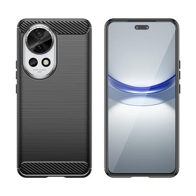 Etui Pokrowiec do Huawei Nova 13 Do Nova 13 Pokrowce Zbroja Odporne na Wstrząsy Zderzak Tylny Telefon Miękki TPU Pokrowiec z Włókna Węglowego Huawei Nova 13