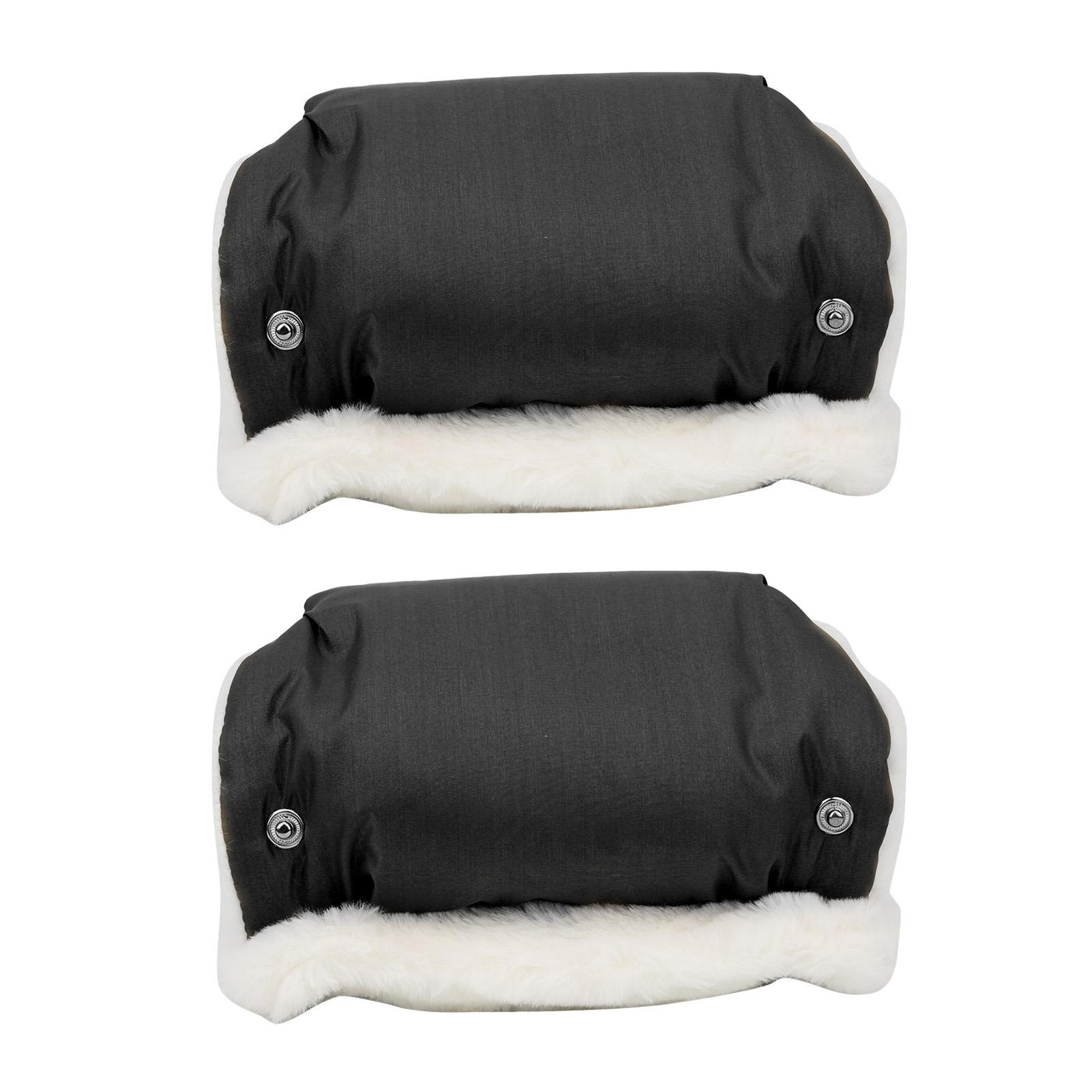 2pcs Winter Stroller Gloves Waterproof Pram Mittens Keep Warm Baby Carriage Hand Muff