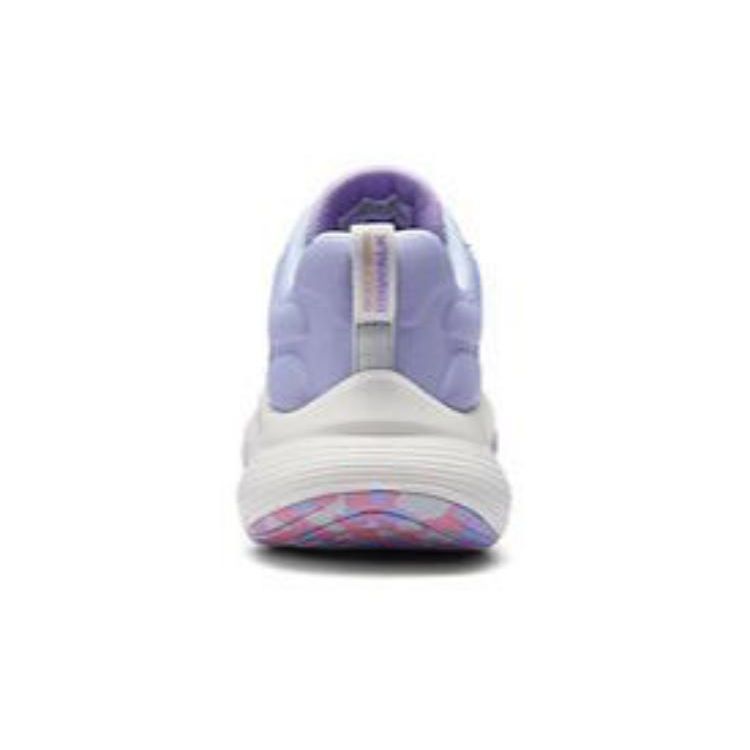 Skechers Go Walk Max Comfortable Casual Low-Top Running Shoes Women Sneaker Gray Purple 125055-GYLV