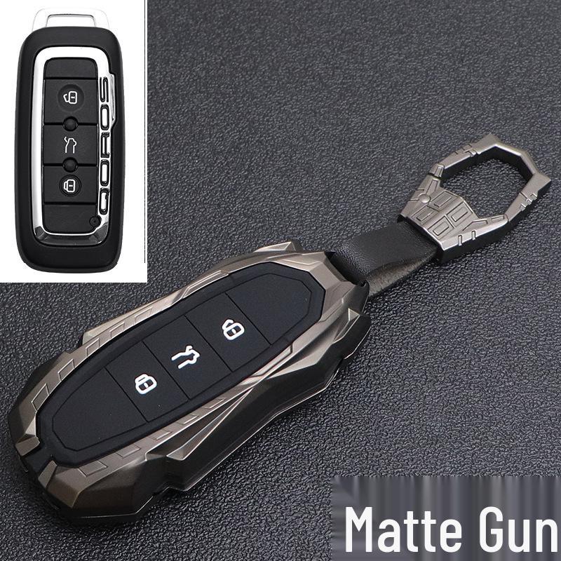 Premium Metal Protective Shell for 2021 Qoros 5 Key - Fits Qoros 3/5/7