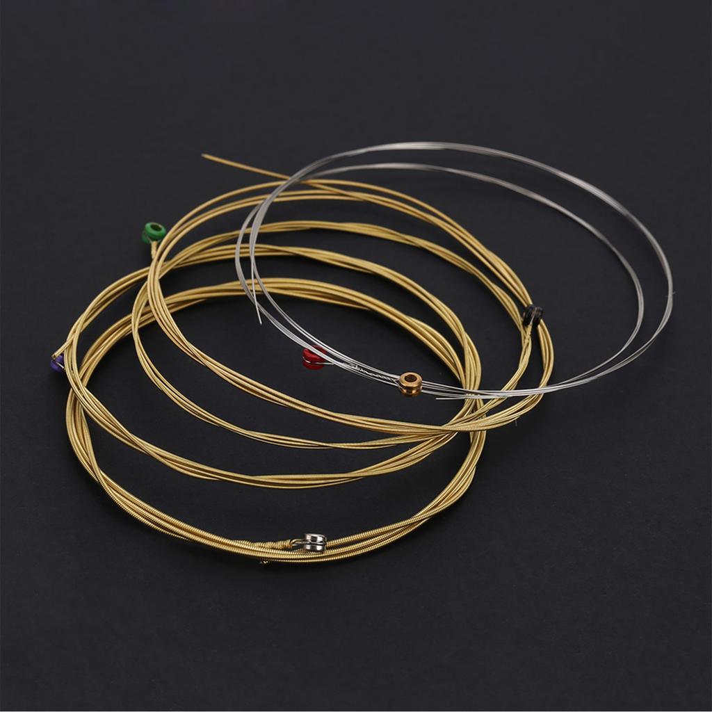 Orphee TX620 6pcs  Acoustic Folk Guitar String Set (.010 .047)  Phosphor Bronze Extra Light Tension