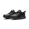 Nike Varsity Leather Low Top Sports Casual Shoes Pure Black Children Aged 3 7 Years Old CN9393-001