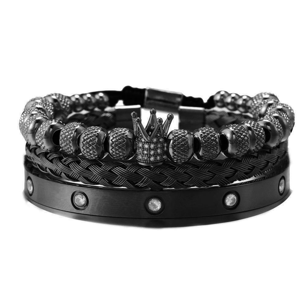 JYL TS Bracelet Couple  Bead Set Strengthens Love & Prosperity