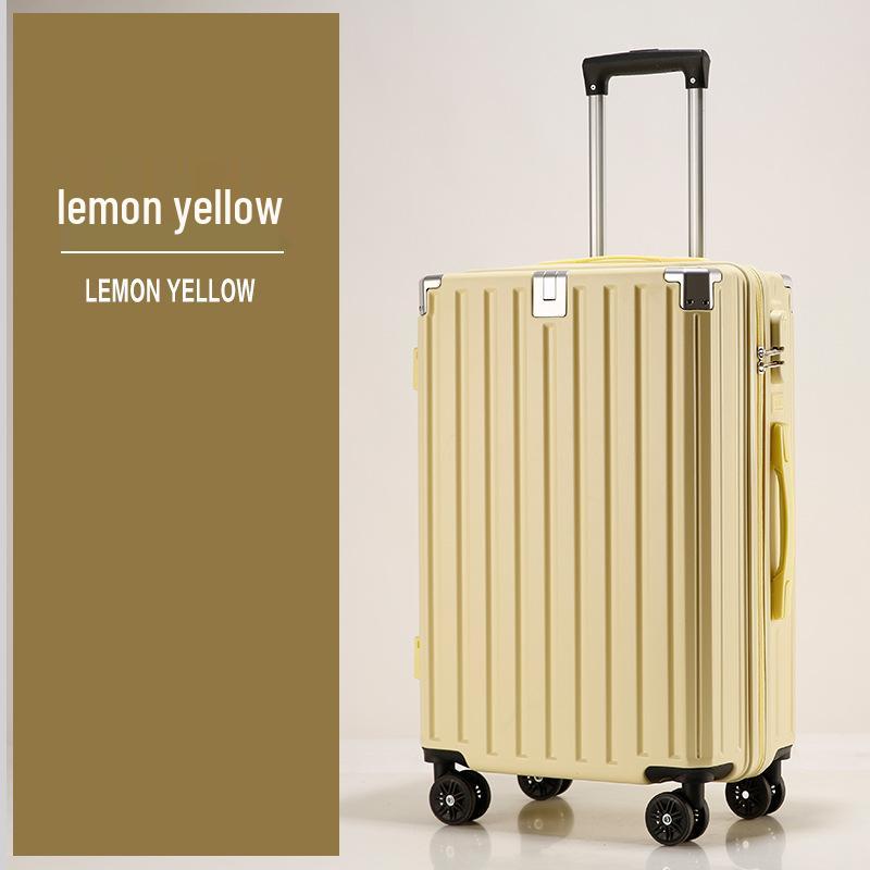 24-Inch Multifunctional Suitcase with Universal Wheels and New Lock System