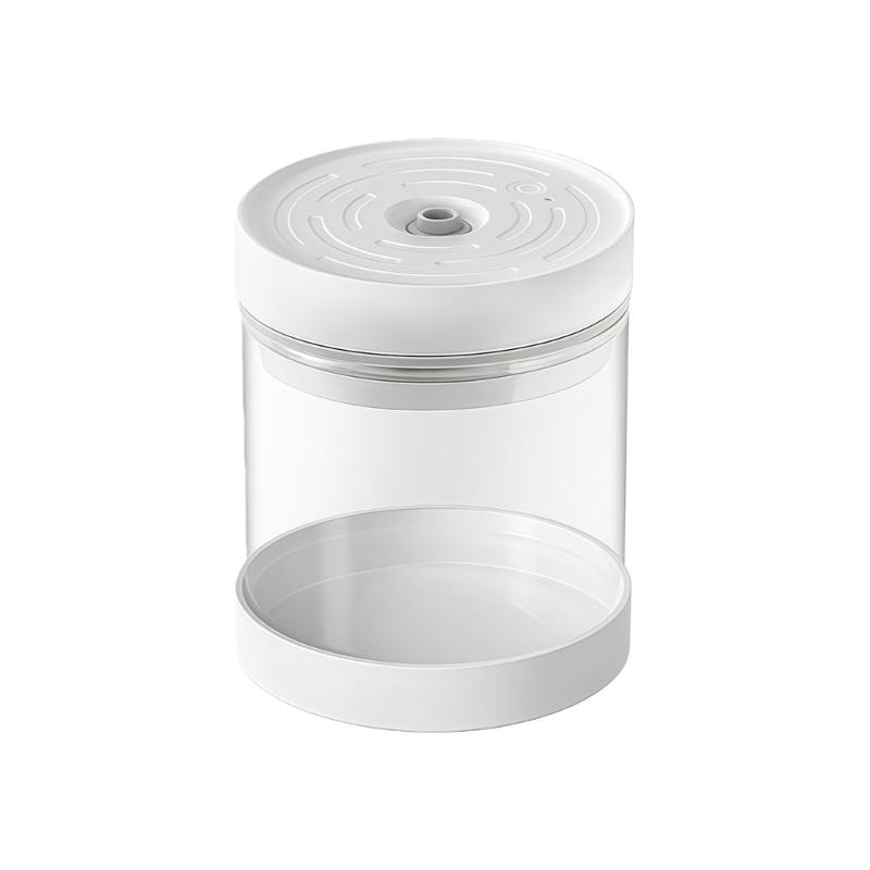 Airtights Coffee Canister Stainless Steel Coffee Storage Container Kitchen Supplies Automatic Vacuum Coffee Canister,