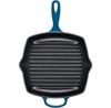 Сковорода-гриль Le Creuset квадратная 26x26 см, глубокая, бирюзового цвета (20183266420422)