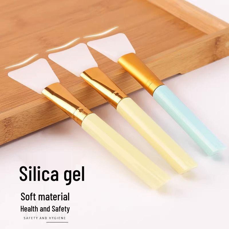 Silikonový štětec na masky a míchací miska pro nanášení a čištění jílových masek