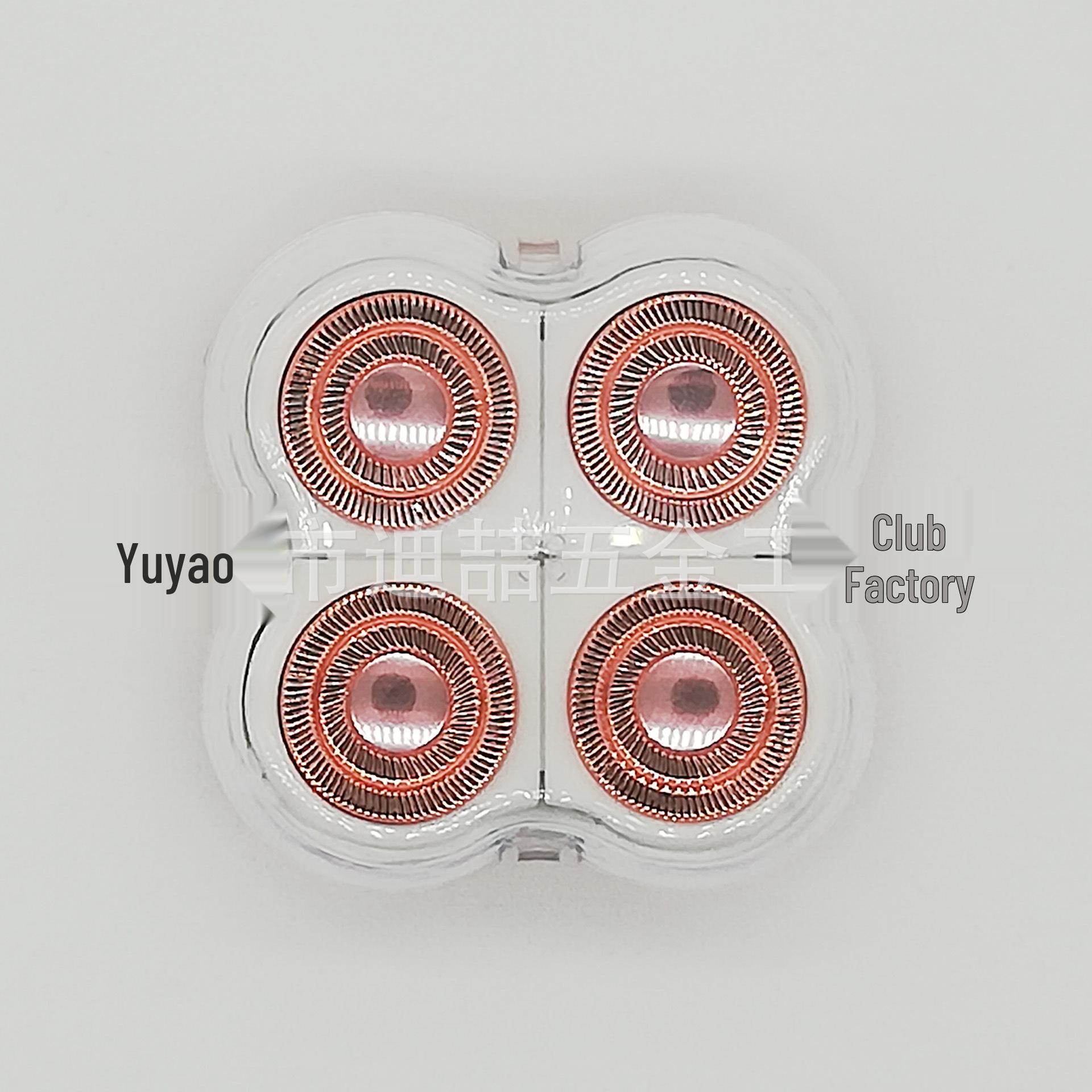 

Four-Head Epilator & Hair Trimmer Replacement Blades