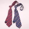 8cm Men's Formal Striped Plaid Tie for Business, Wedding, or Professional Wear - Black or Red, Korean Style