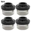Pool Air Vent Strainer 2 Pcs/4 Pcs 1.75*1.4 Inch/44.45*35.56mm 172855 Accessories Stainless Steel+rubber Brand New