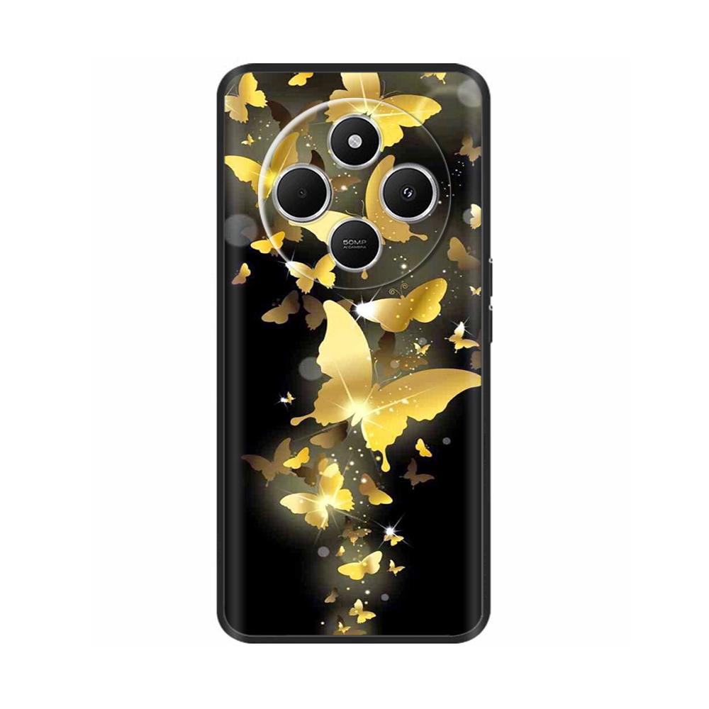 For Xiaomi Redmi 14C Silicone Case Cute Pattern Soft TPU Phone Cover For Redmi 14C Fundas Protective Back Cover 14 C Bumper Bags