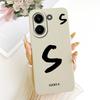 For Xiaomi Poco X8 Pro / X8 Pro Max Lucky Initial Letter Phone Case For Poco X8Pro X 8 Pro Max 5G Soft Silicone Cases Bumpers