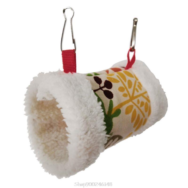 

Pets Hammock Thickened Parrot Cave Tent Soft Pet Bed Winter Warm Hanging Bird Nest Cage O07 20 Dropship