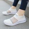 Women Walking Shoes Men Mesh Black Light Loafer Summer Sports Outdoor Comfortable Flats Breathable Sneakers Size 36-46 Sandals
