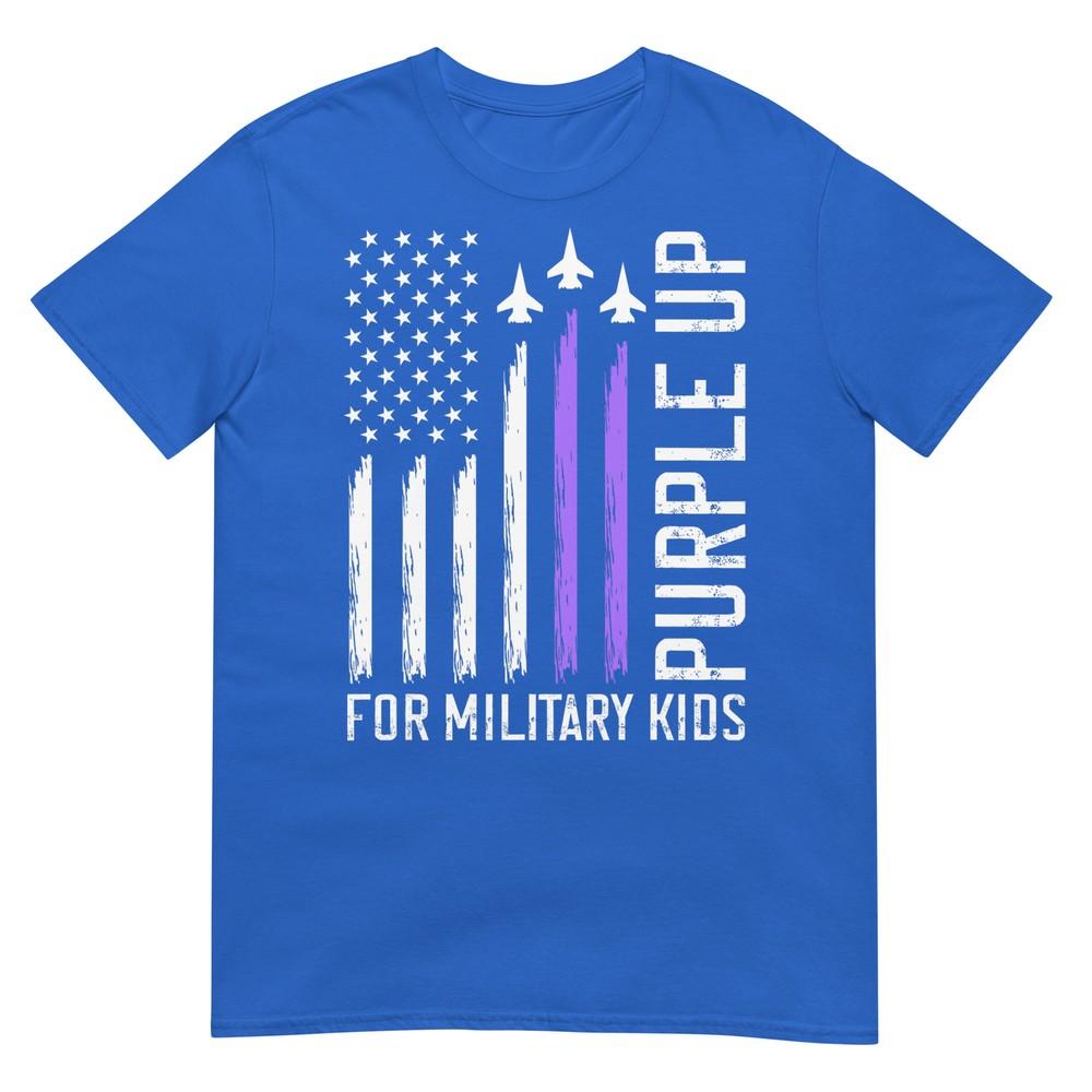 Purple Up For Military Kids Military Child TShirt