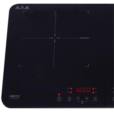 Camry | Hob | CR 6514 | Number of Burners/cooking Zones 2 | LCD Display | Black | Induction