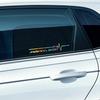 For Opel Astra Opc Insignia Corsa Vectra Zafira Grandland Meriva Car Side Window Lightning Stickers Auto Exterior Decor Decals