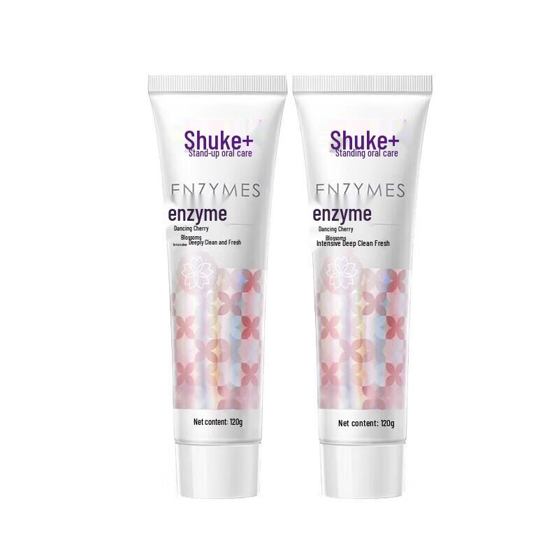 Saky Cherry Blossom Enzyme Toothpaste Twin Pack (2x120g)