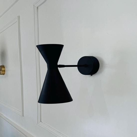 22.86 cm Mid Century Modern Brass Wall Sconce Handcrafted Light Fixture Home Decor