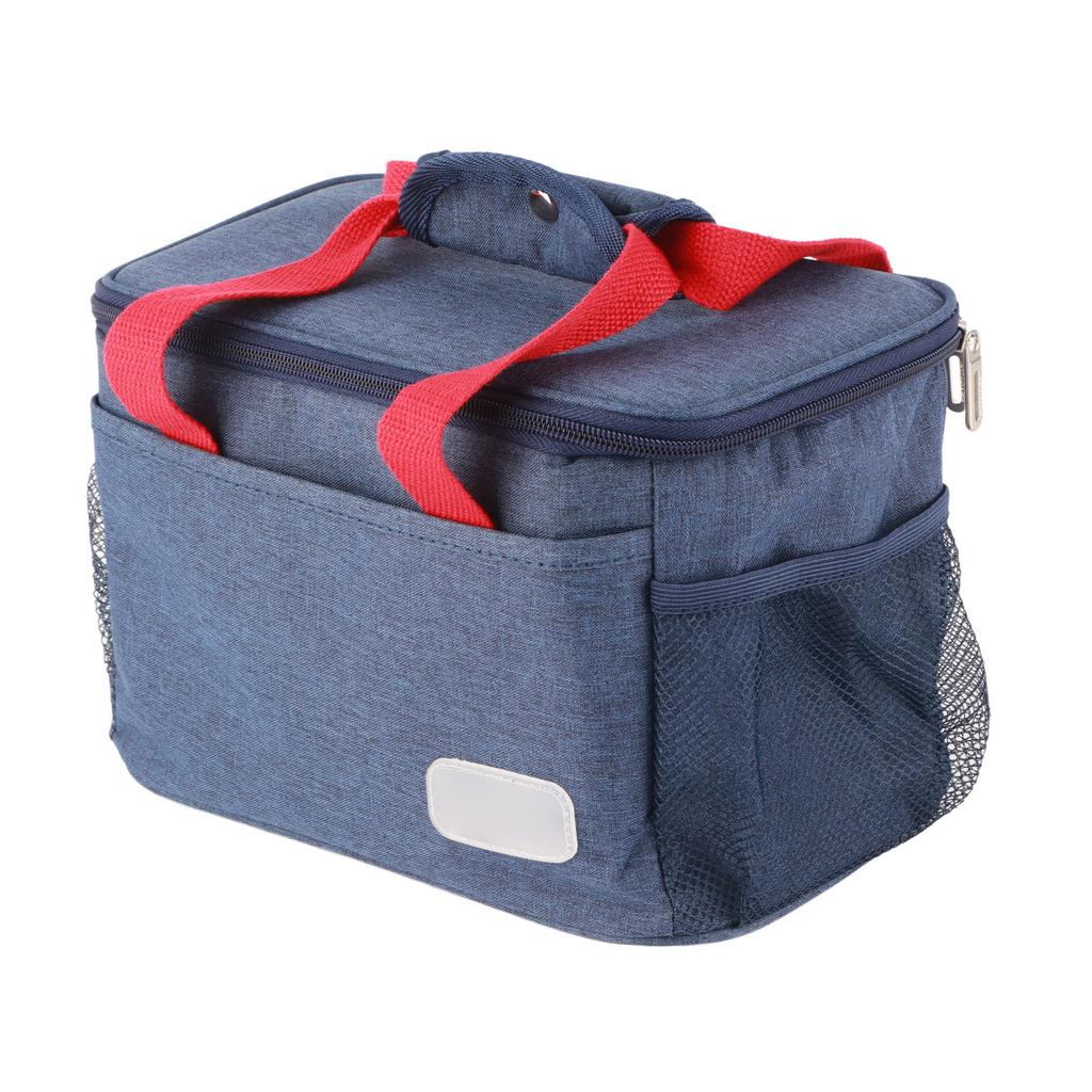 15L Isolierte Lunchtasche Verdicken Wasserdicht Aluminiumfolie Tragbar Große Kapazität Wiederverwendbare Lunchbox für Büro Picknick