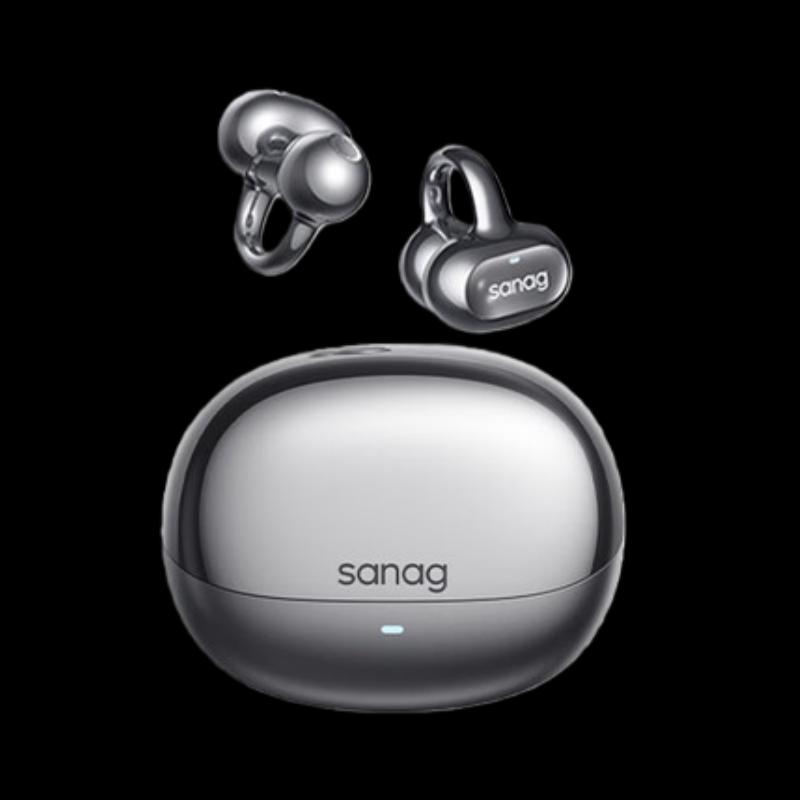 

Sanag S8S AI Ear-Clip Bone Conduction Bluetooth Earphones