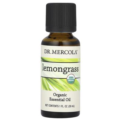 Organic Essential Oil, Lemongrass, 30 Ml (1 Fl Oz)