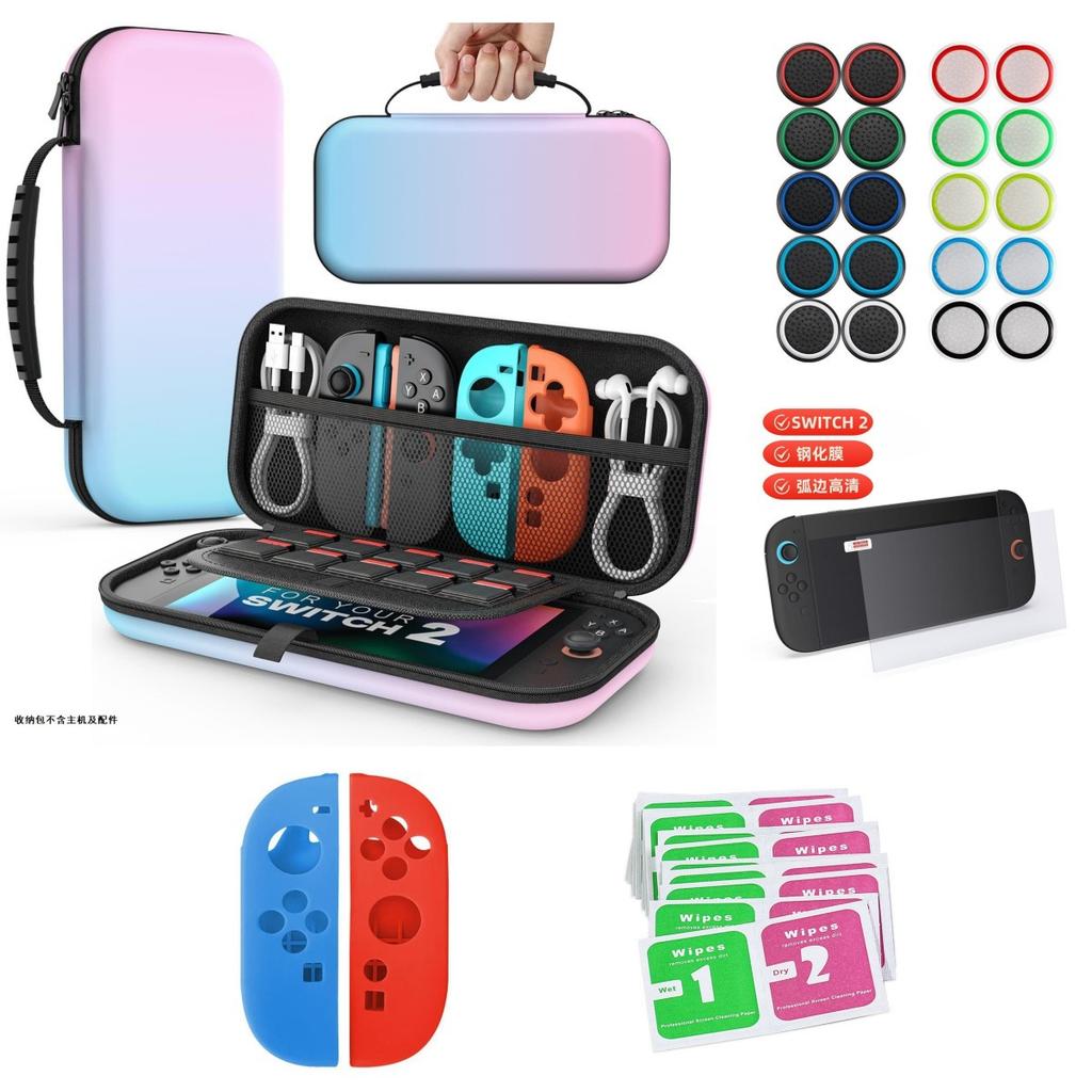 Storage Bag For Nintendo Switch Console Carrying Case For Switch OLED with 20 Games Cartridges Protective Hard Shell Storage Bag