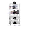 Metal Shelving Without Screws Maderclick 5/400 Galva/wood Simon Rack