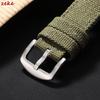 Ribbed Nylon Watchband Canvas Nylon Watch Strap 20mm 22mm 24mm for Omega Watchband Accessories for Military Watch Band Bracelets