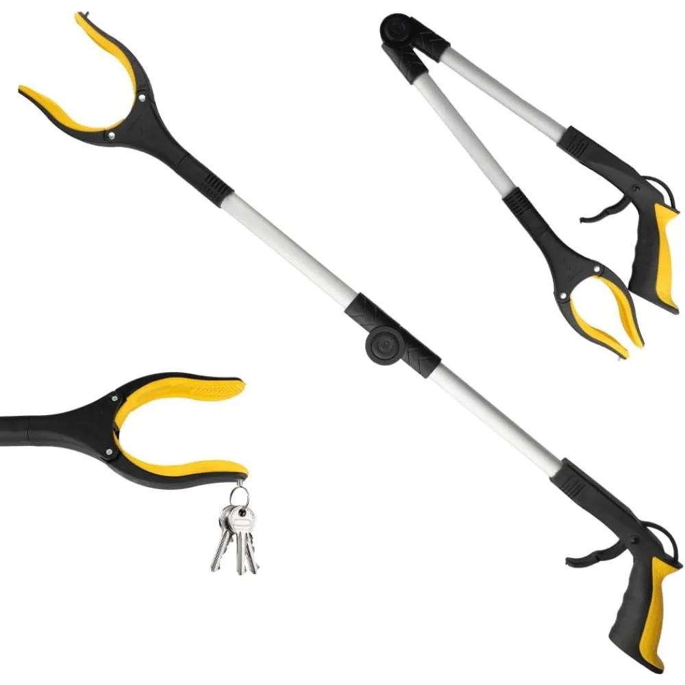 2025 Telescopic Collector Pliers,Telescopic Pliers, Waste Collector Pliers,Used for Collecting Waste and Debris (yellow, 80cm)