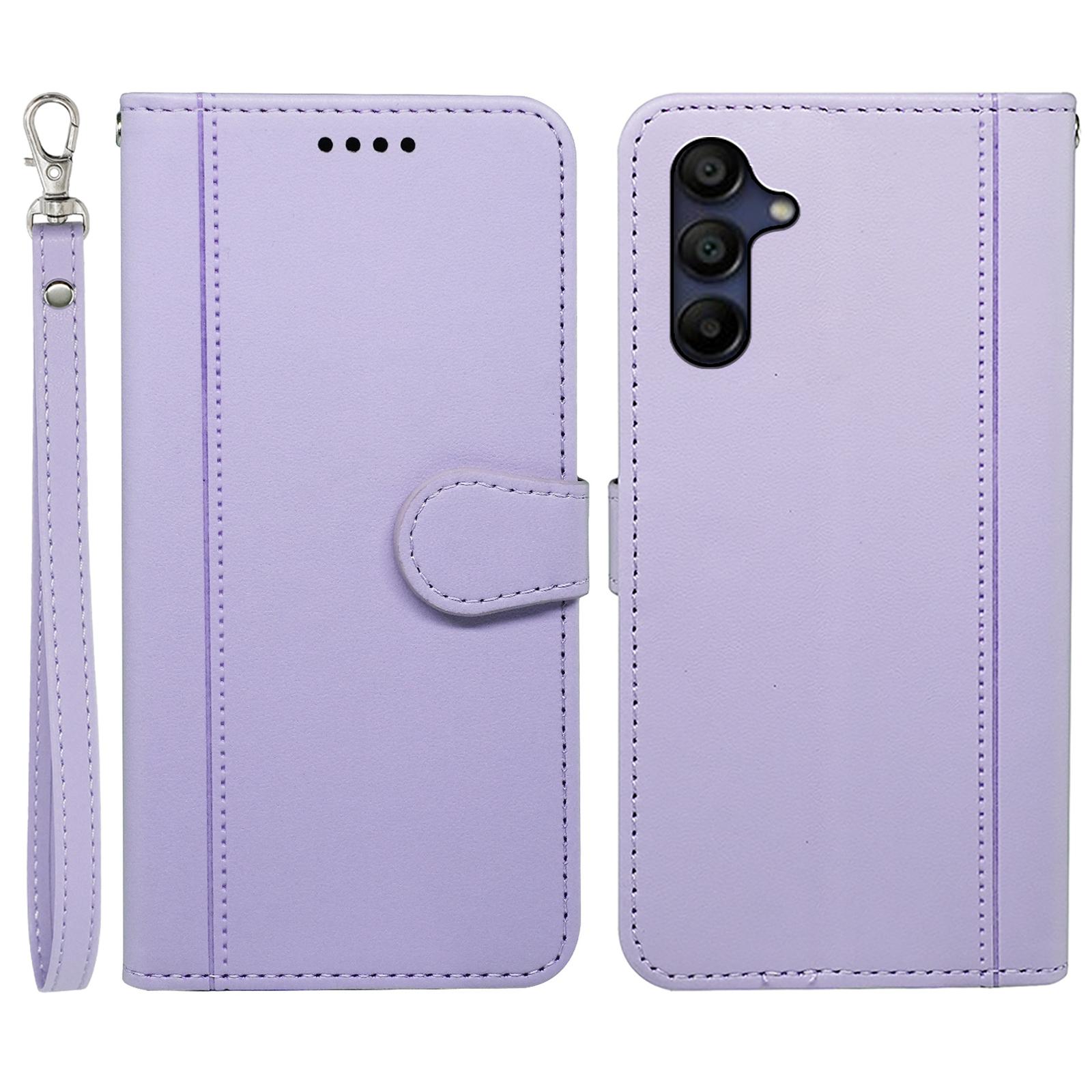 

Для Samsung Galaxy A16 5G/A16 4G Чохол-гаманець Магнітна застібка Шкіряна обкладинка для телефону з ремінцем F