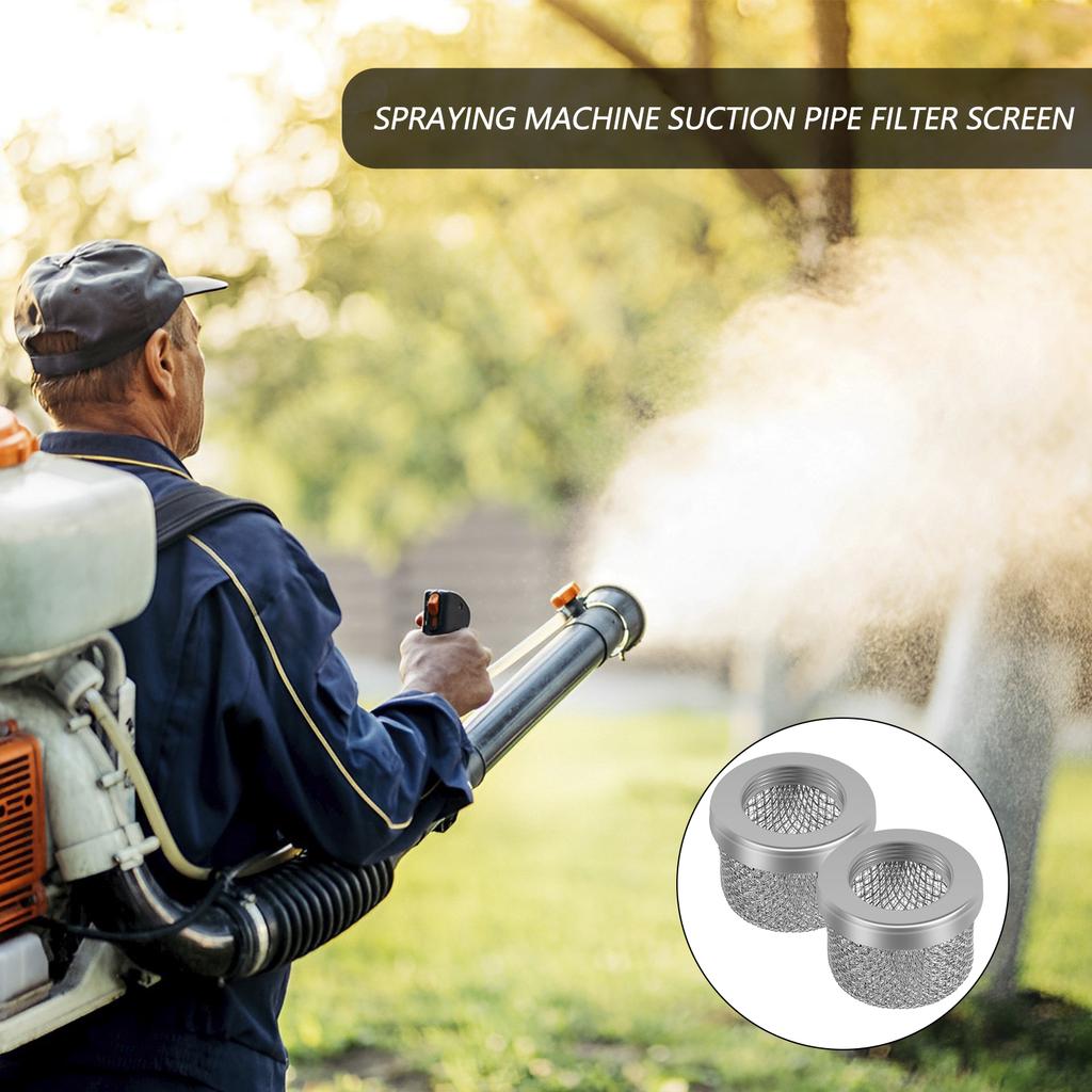 10 Stück Schwarzes Airless-Sprühpumpen-Filtergitter 60 Maschen Standard-Airless-Sprühwerkzeug-Filter Kompatibel für 695 795 Sprühgeräte